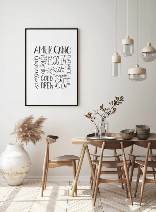 Coffee Selection, Poster