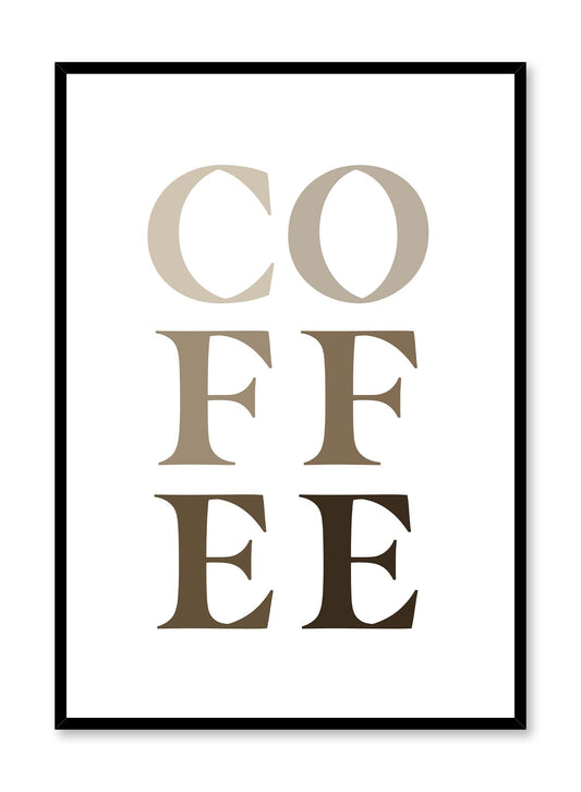 Coffeeholic, Poster