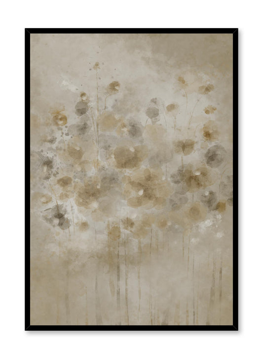 Misty Blooms, Poster